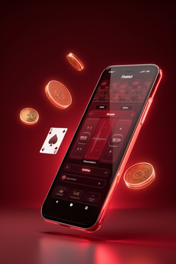 Smartphone mit Spinrollz Casino-App